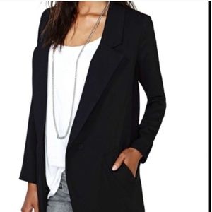 Black Casual Blazer Size M Nwt